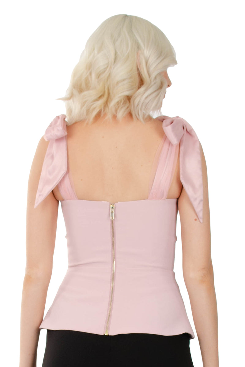 CHANTELLE LUXE TOP - PINK - GEORGY COLLECTION