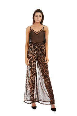 DIONN PANTS - LEOPARD - GEORGY COLLECTION