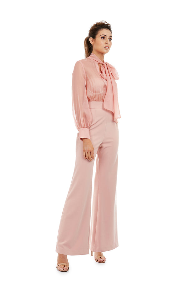 OLIVIA PANTSUIT - PINK - GEORGY COLLECTION