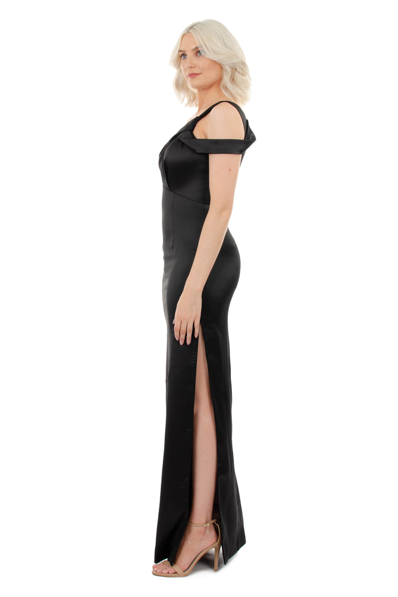 VIOLETTA GOWN - BLACK - GEORGY COLLECTION