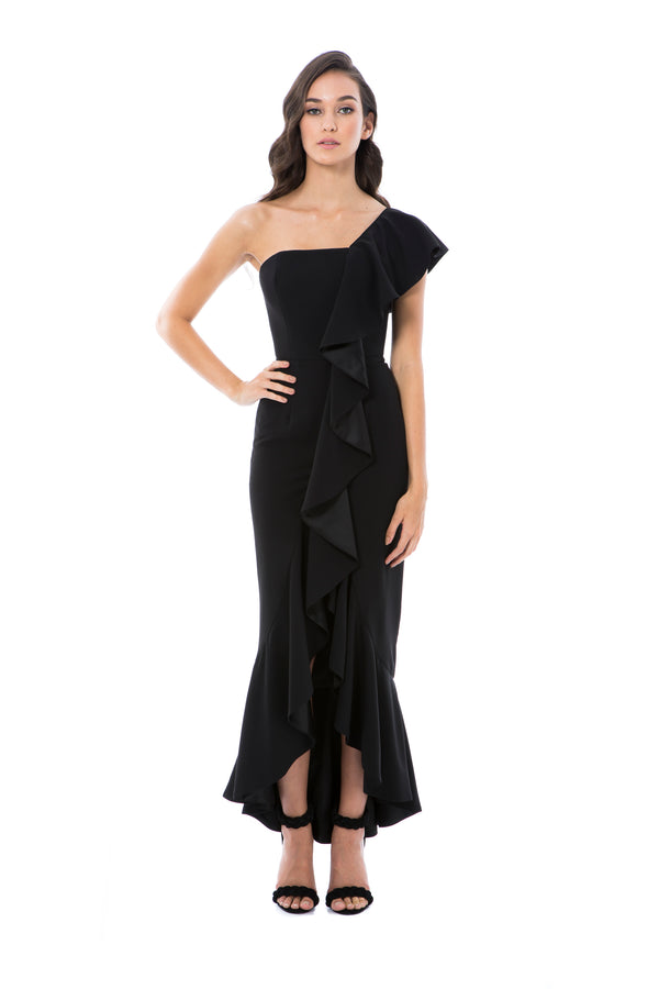 VALENTINA GOWN - BLACK - GEORGY COLLECTION
